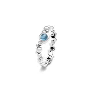 Bague Pétillante small en or et topaze