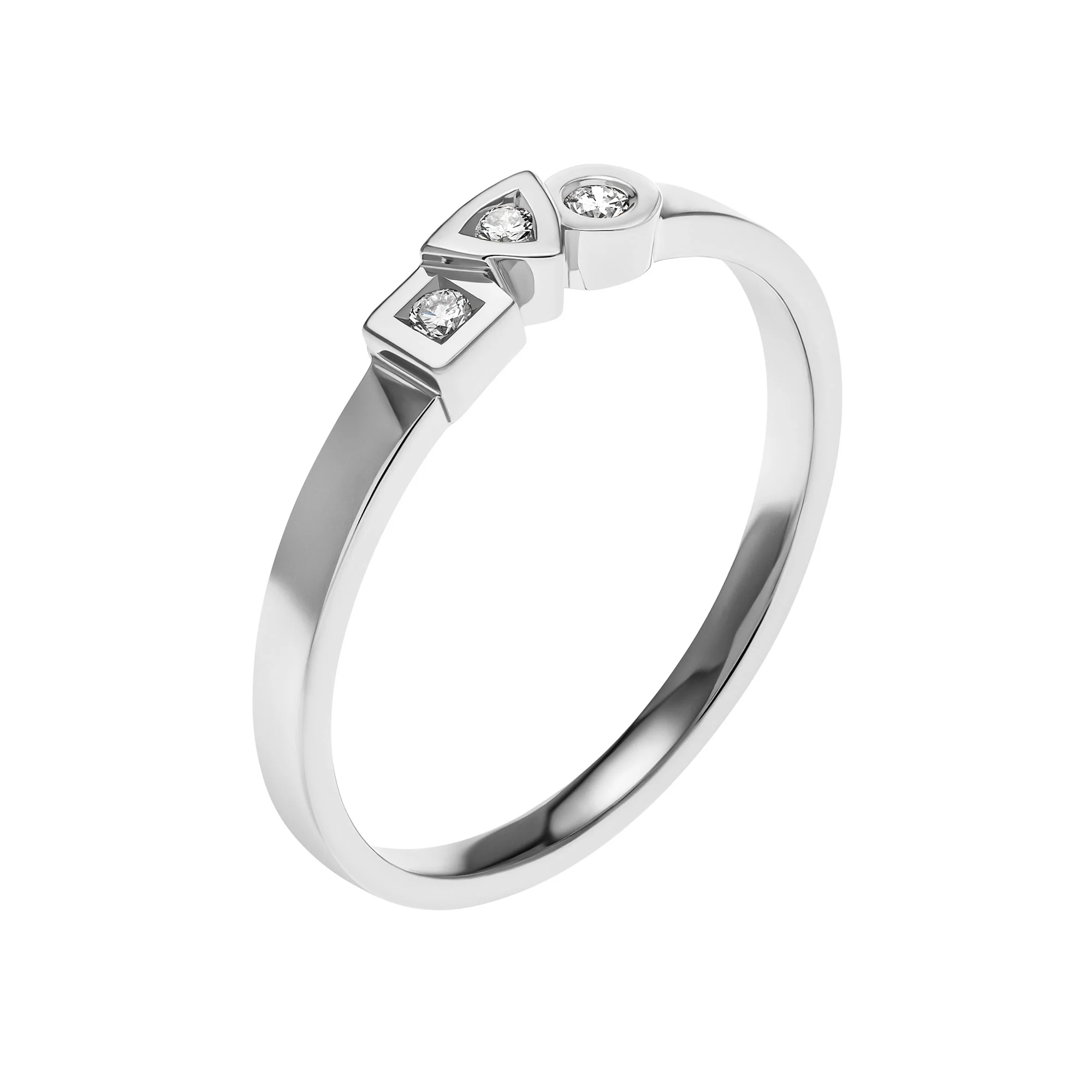Bague Alchimie Trilogie 0,045 carat – Image 3