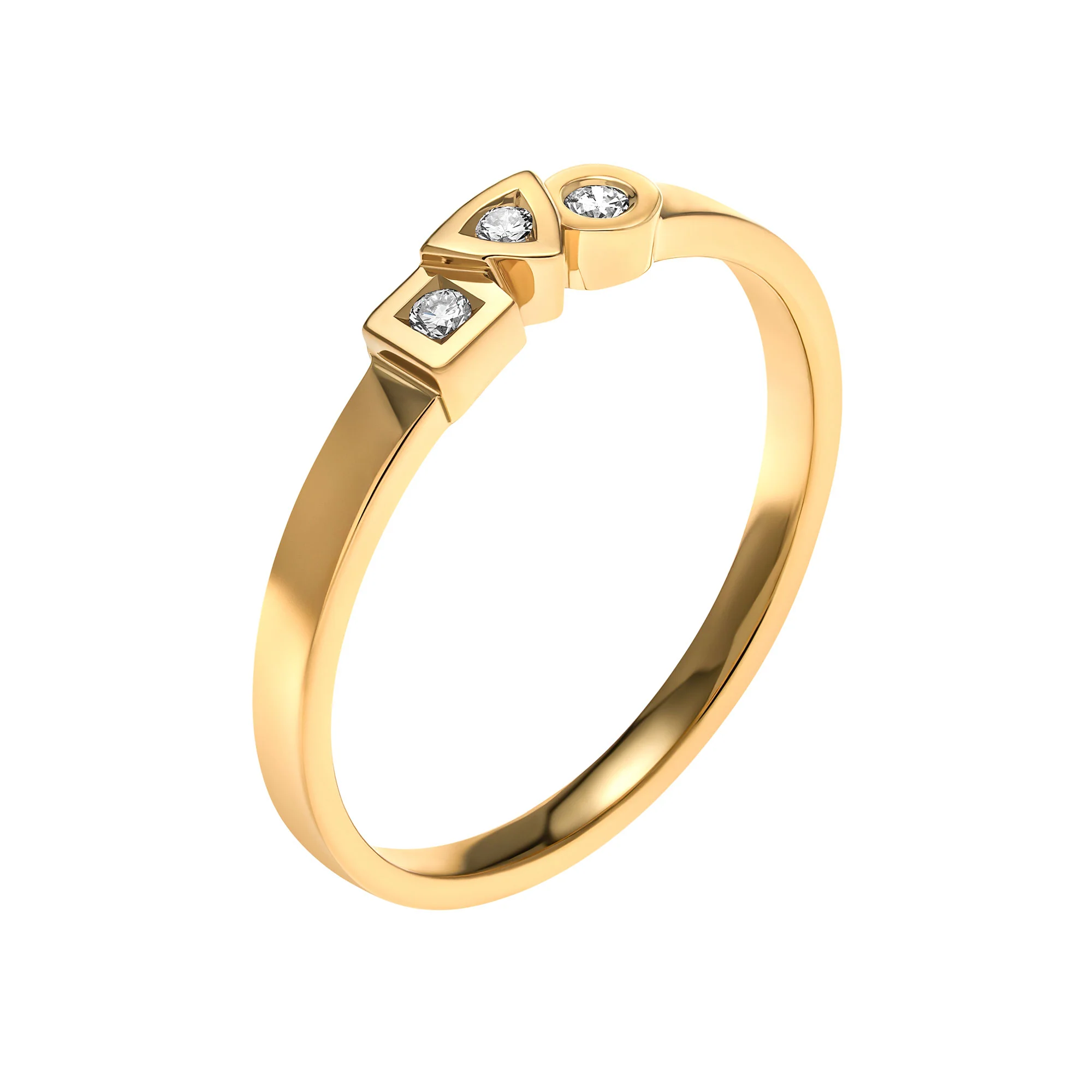 Bague Alchimie Trilogie 0,045 carat