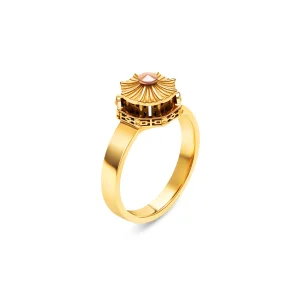 Bague architecture Pagode Chinoise Baby en or