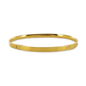 Bracelet Jonc Souvenir en or 3 mm