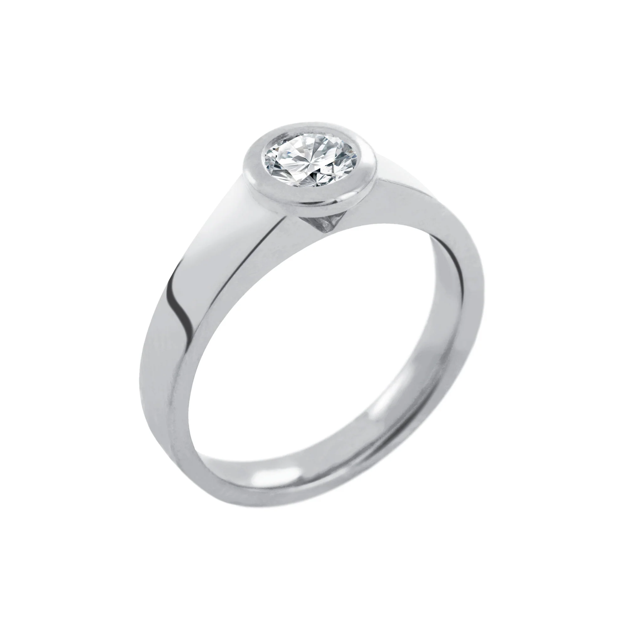 Bague Solitaire Envie diamant en or – Image 3