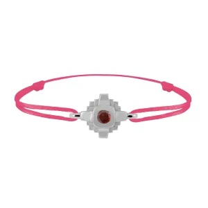 Bracelet Esther Saphir rouge 3 mm