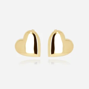 Boucles d'oreilles Célestine (Acier doré)
