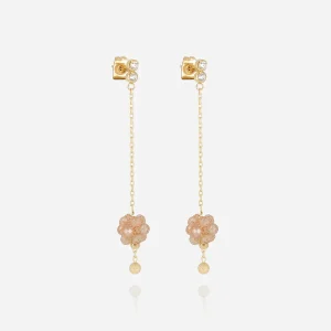 Boucles d'oreilles Bacca (Acier doré)