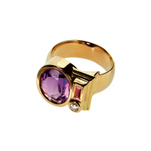 Bague Villeroy Ovale améthyste