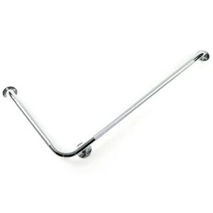 Barre D'appui Pour Salle De Bain Courbée En L 24 x 16 pouces