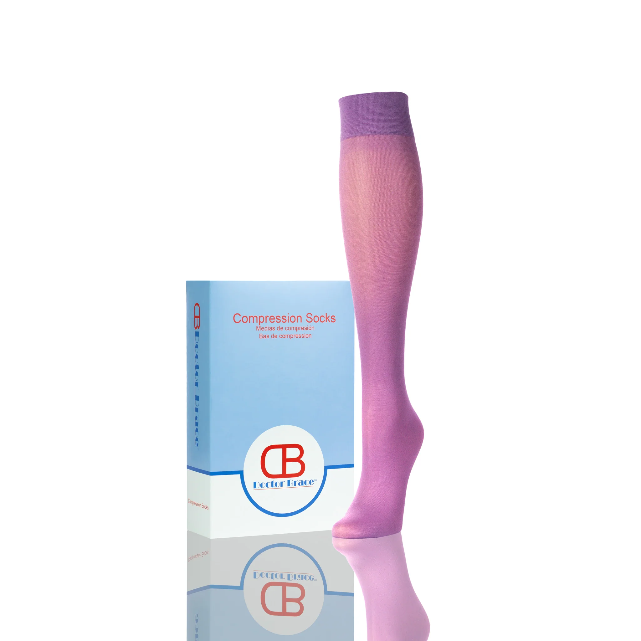 Bas de Compression Pour Femme Doux Et Colorés En 20 30 mmHg Softmedi – Image 4