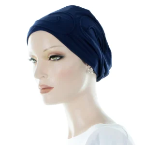 Bonnet Cancer En Bambou Biologique Avec Tissu Décoré