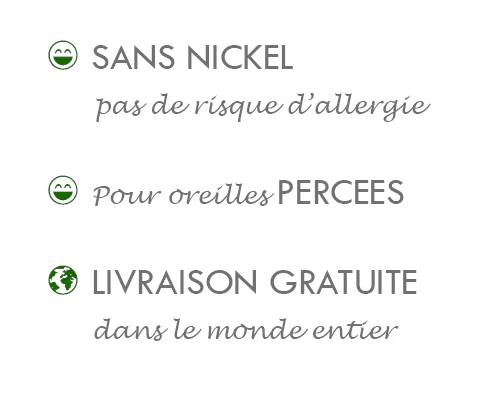 Boucles d'oreilles boules plaqué or – Image 5