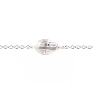 Bracelet coquillage en argent
