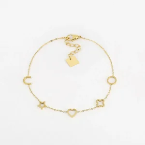 Bracelet Kalyne (Acier doré)