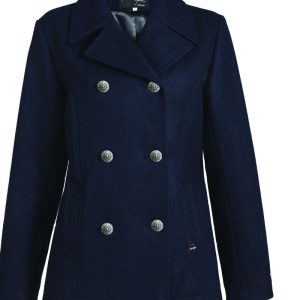 caban bleu marine femme