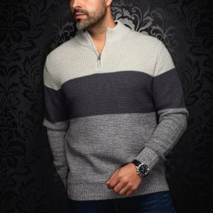 CHANDAIL EN LAINE MÉRINOS | DALVIK, Grey