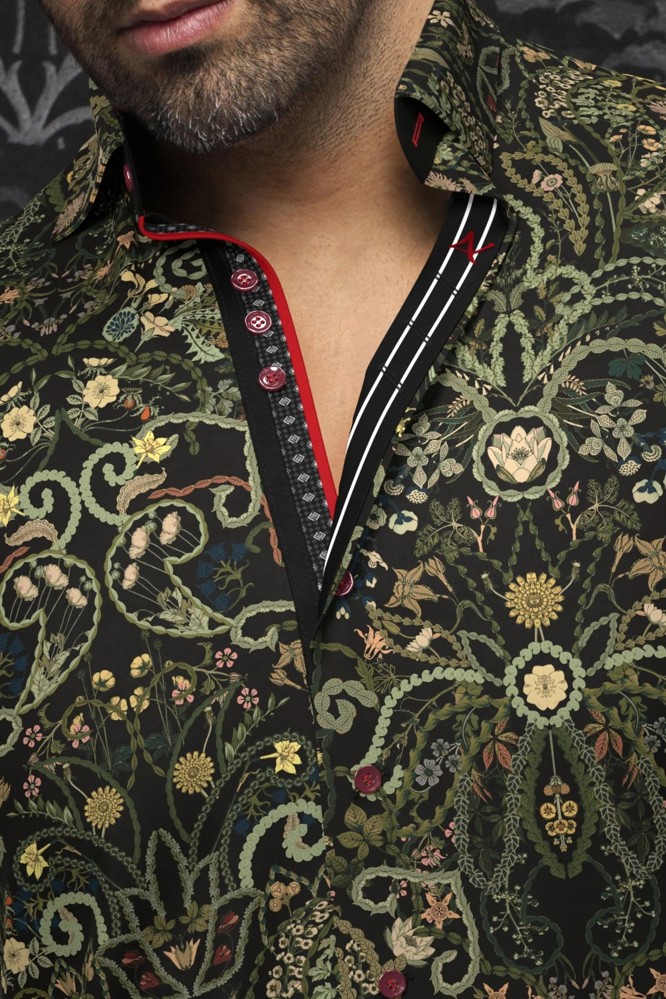 CHEMISE | ABERDEEN, Olive – Image 2