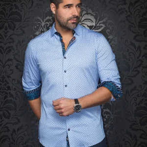CHEMISE | CALDARA, Light Blue