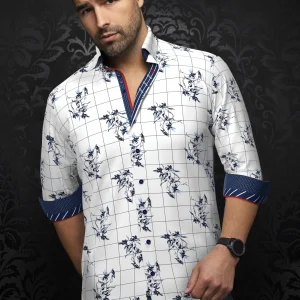 CHEMISE | DISTEFANO, White Blue