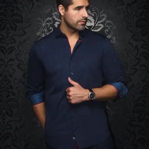 CHEMISE | DUNN, Navy