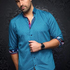 Chemise - MOZI, Teal