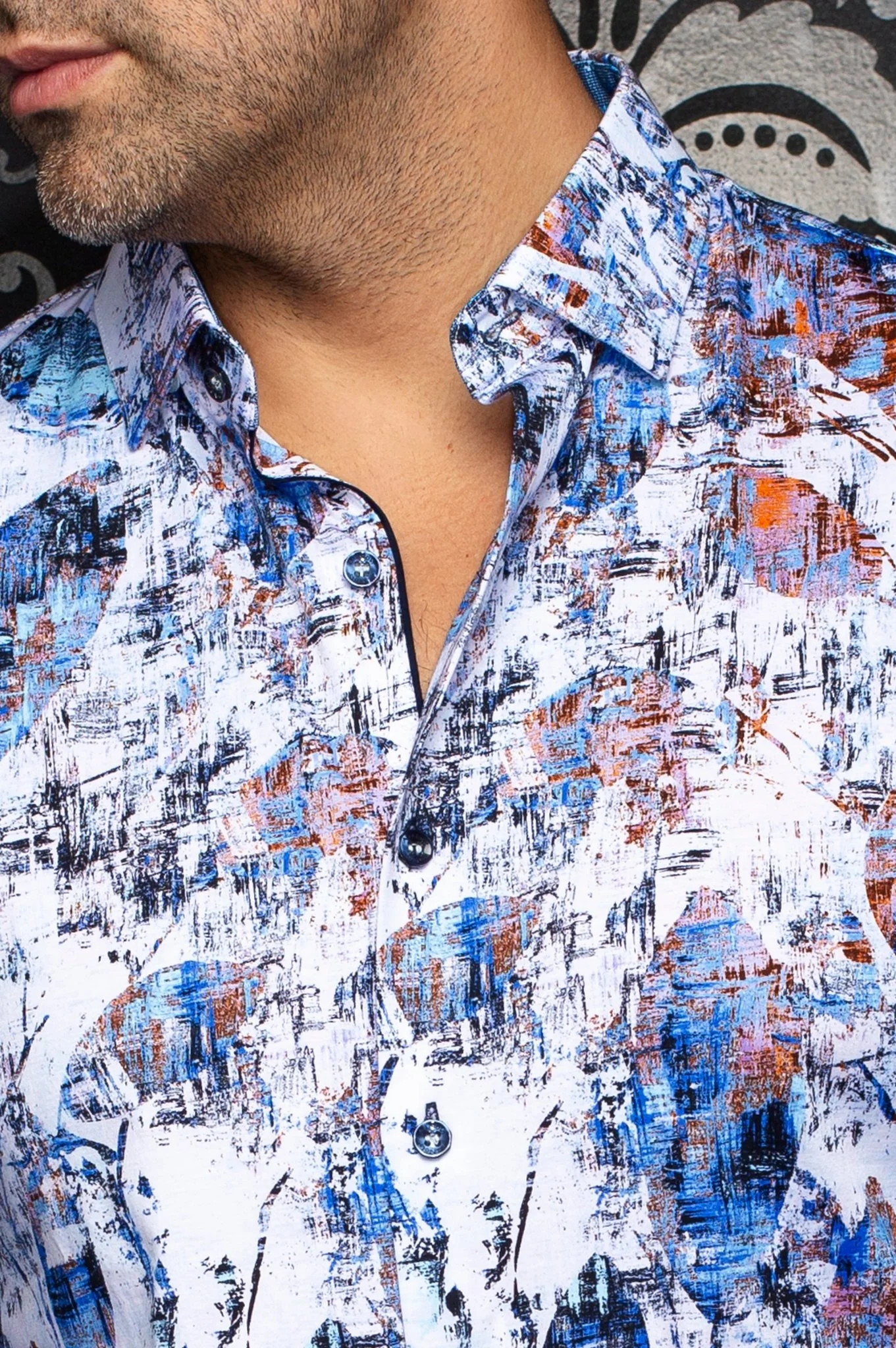 CHEMISE | RAY, White Multi – Image 2