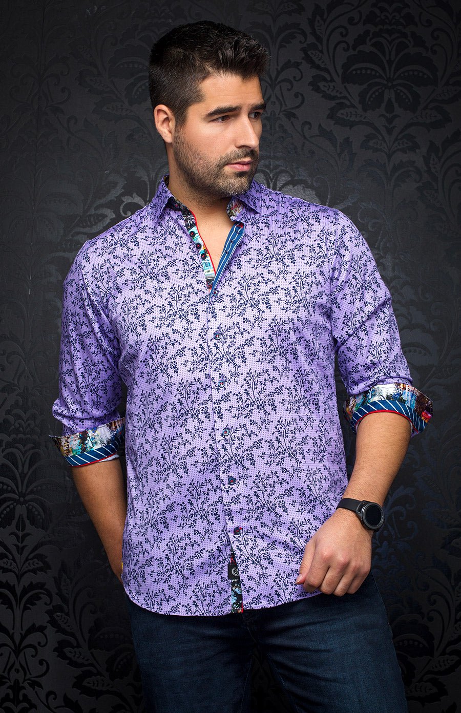 Chemise - VICTOR, Lavender