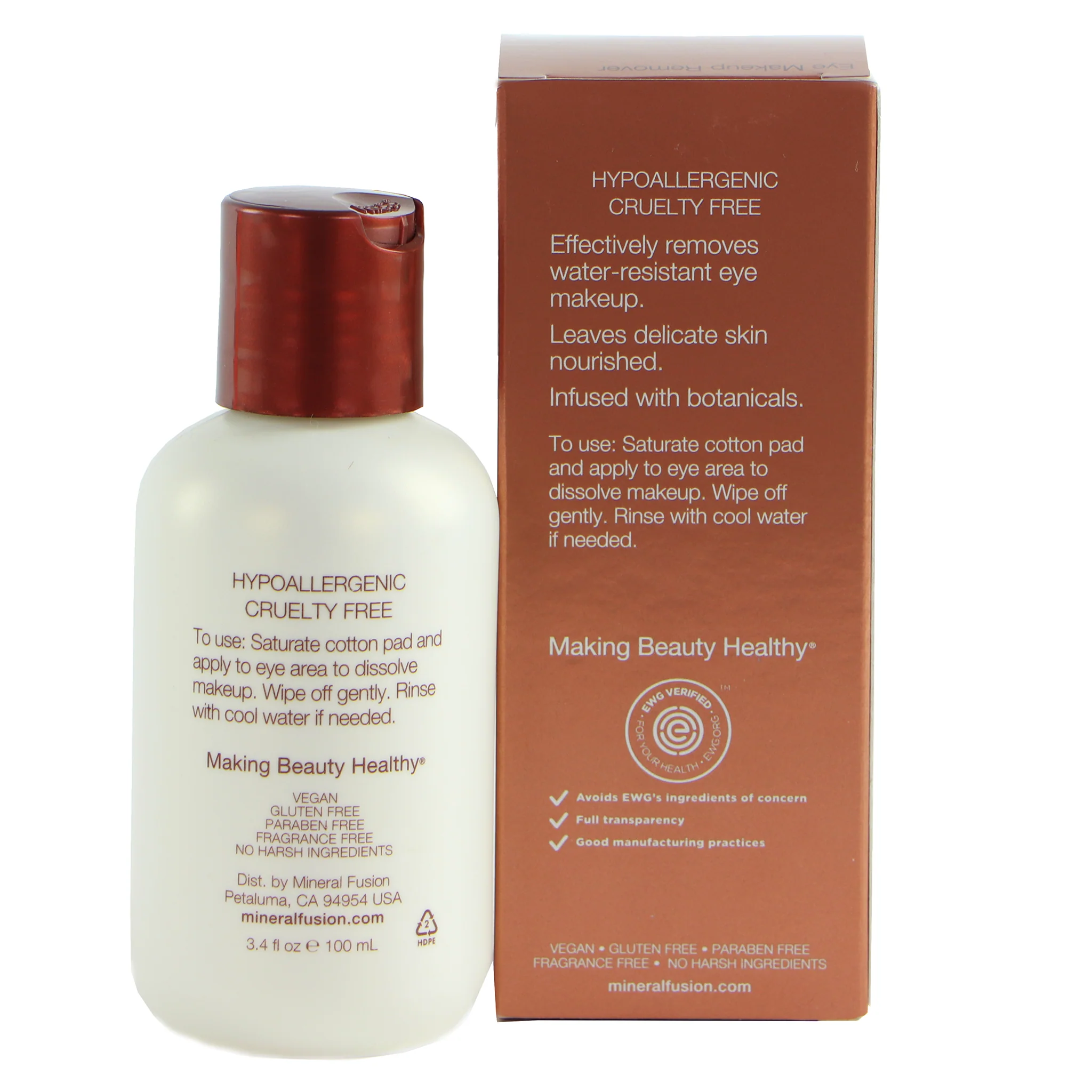 Démaquillant Pour Les Yeux Naturel 100% Vegan Nourrissant – Image 2