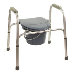 Fauteuil D'aisance Pliant En Aluminium Multi-fonctions