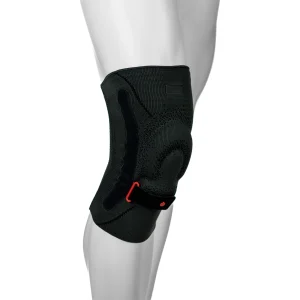 Genouillère de compression rotulienne avec stabilisateur de rotule et coussin pour tendon