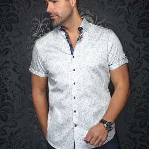 Manches Courtes | ALFIERI, White Blue