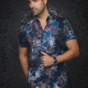 MANCHES COURTES EXTENSIBLE | MARENGO, Navy Tobacco