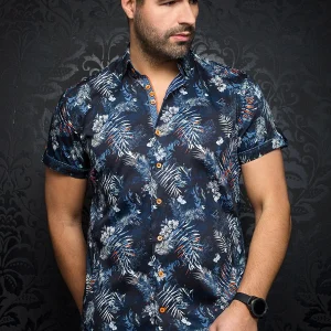 Manches Courtes | MELLONI, Navy