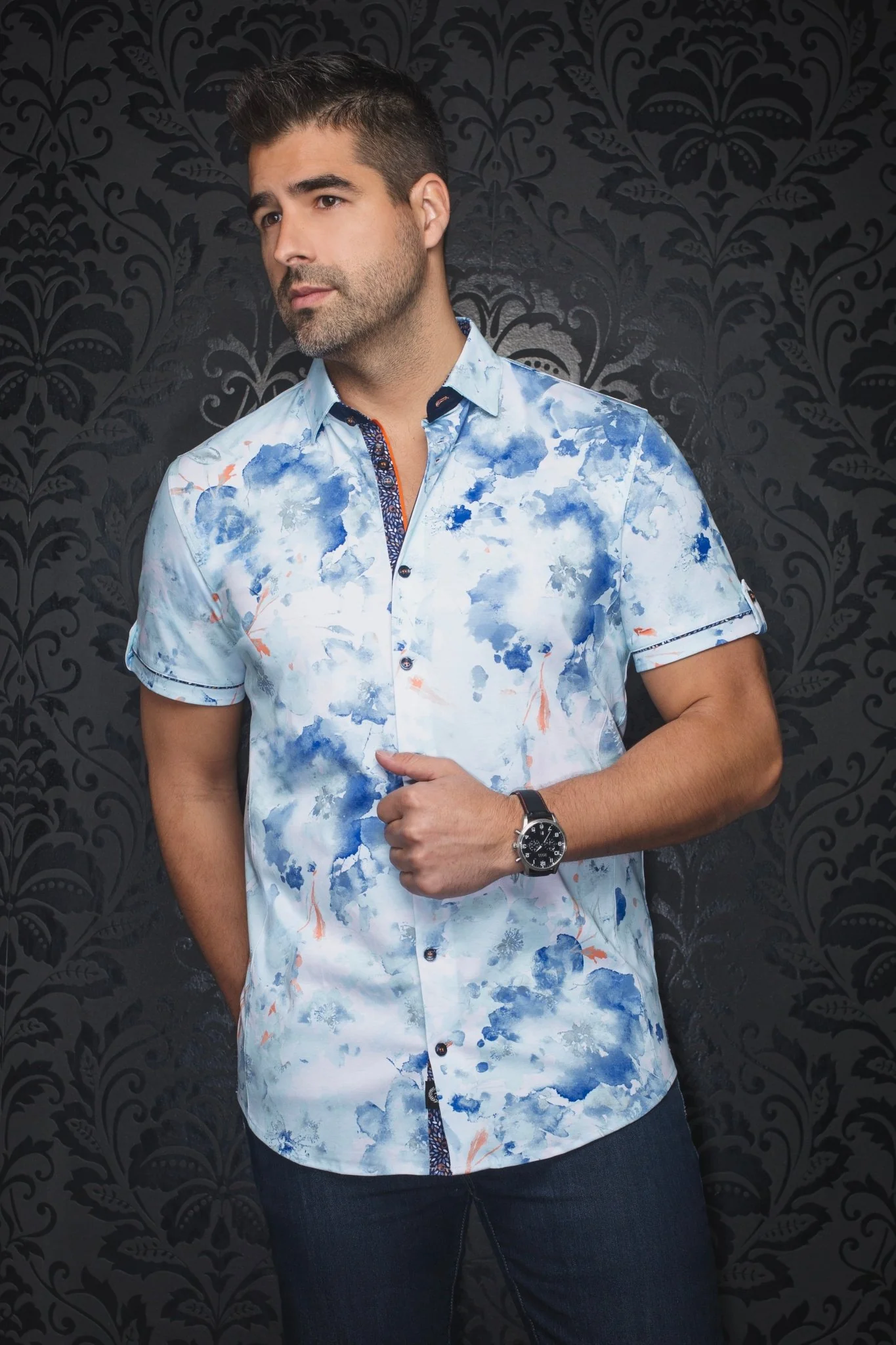 MANCHES COURTES EXTENSIBLE | PEMBA, Light Aqua