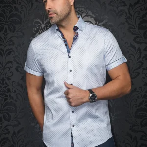 Manches Courtes | FARO, White Blue