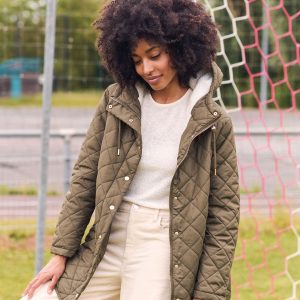 manteau a capuche femme