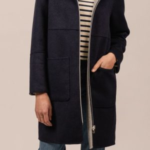 manteau a capuche femme