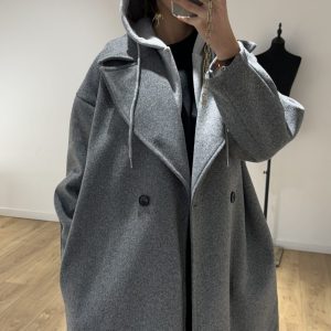 manteau a capuche femme