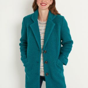 manteau bouclette femme