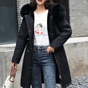 manteau chaud hiver femme