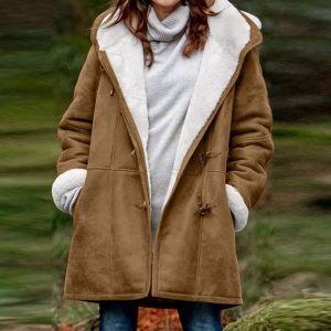 manteau chaud hiver femme