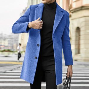 manteau en laine homme