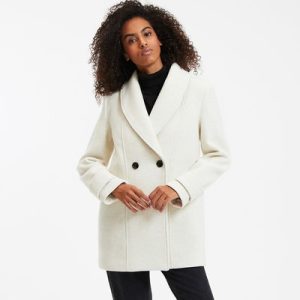 manteau femme blanc