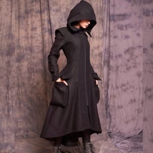 manteau long femme hiver