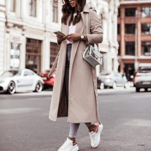 manteau long hiver femme