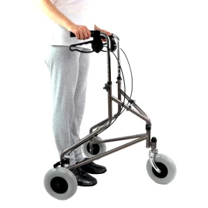 Déambulateur À 3 Roues Larges Compact