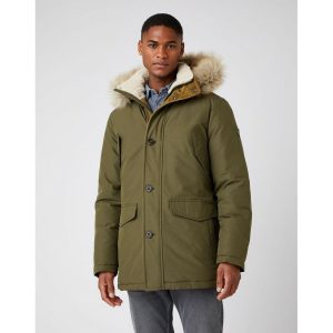 parka kaki homme