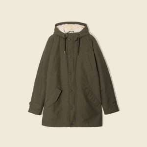 parka kaki homme