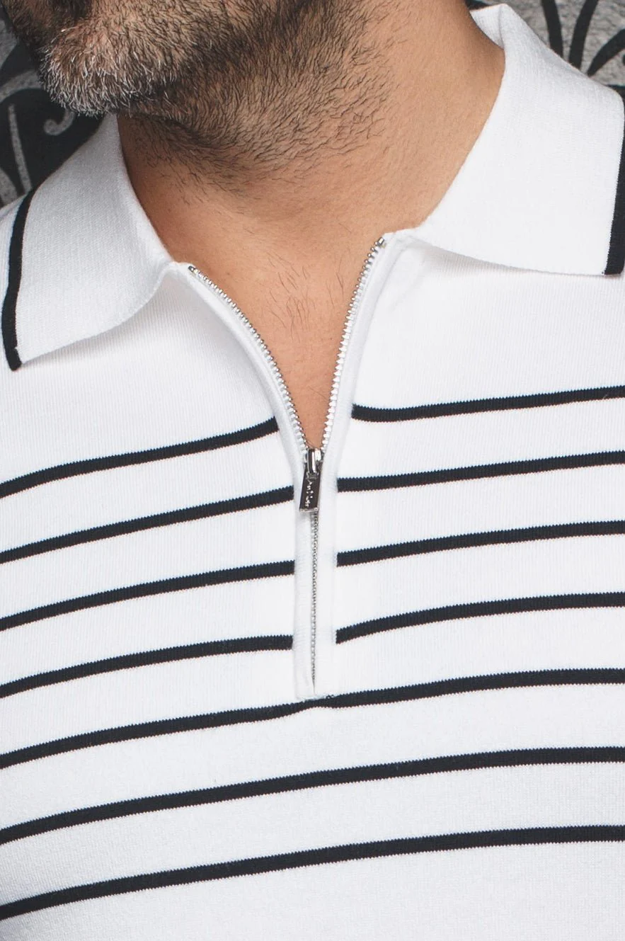 POLO TRICOT | OBAN, White – Image 2
