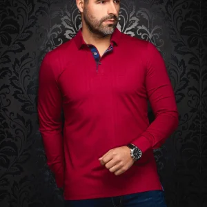 POLO MANCHES LONGUES | CHELSEA, Cabernet