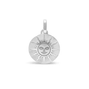 Médaille soleil médium en or