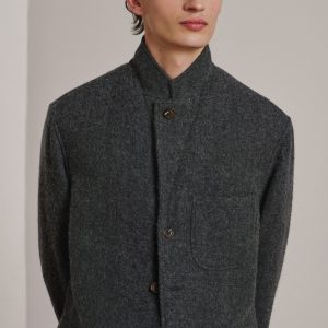 veste laine homme